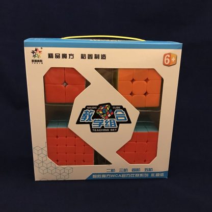 YuXin 4er Speedcube Set 2x2, 3x3, 4x4, 5x5 - stickerless – Bild 7