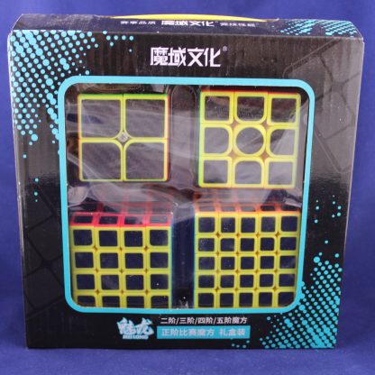 MoYu Meilong Carbon Cube 4er Set 2x2 3x3 4x4 5x5 – Bild 12